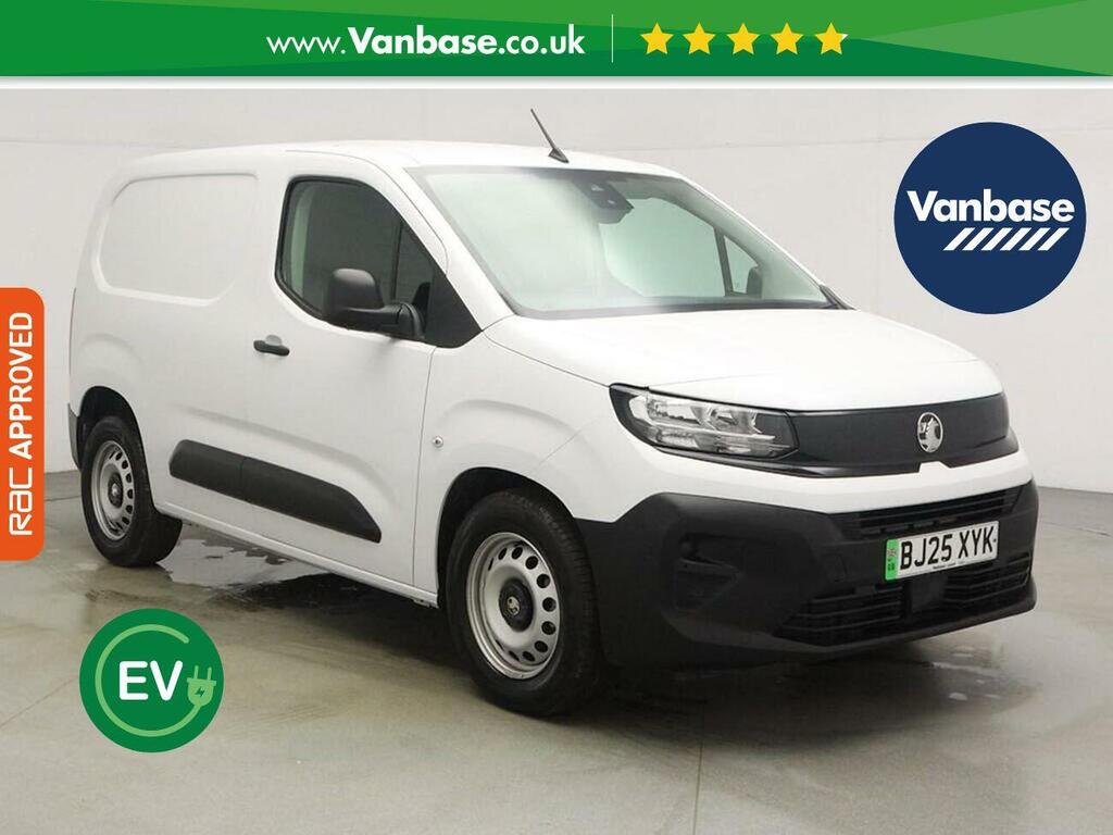 Vauxhall Combo-e Life 52Kwh Prime Panel Van Swb 7.4Kw White