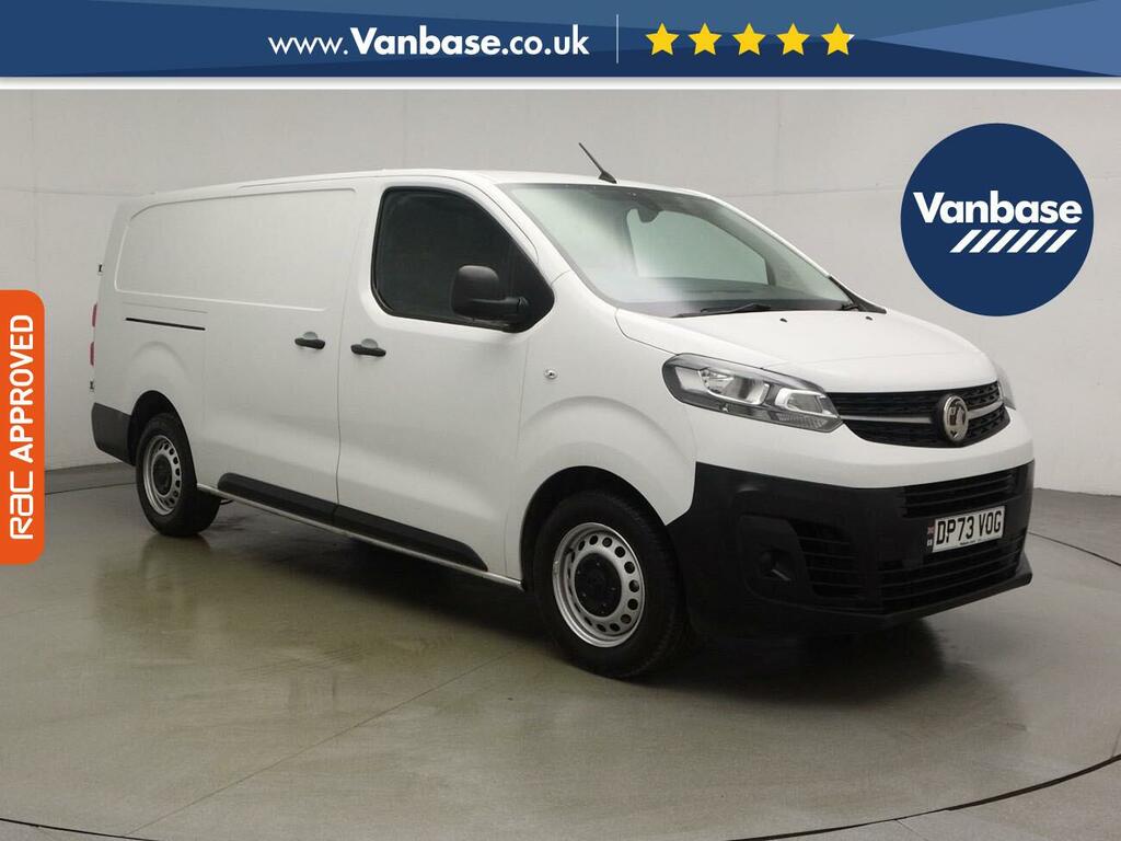 Vauxhall Vivaro 1.5 Turbo D 2900 Prime Panel Van 6Dr White