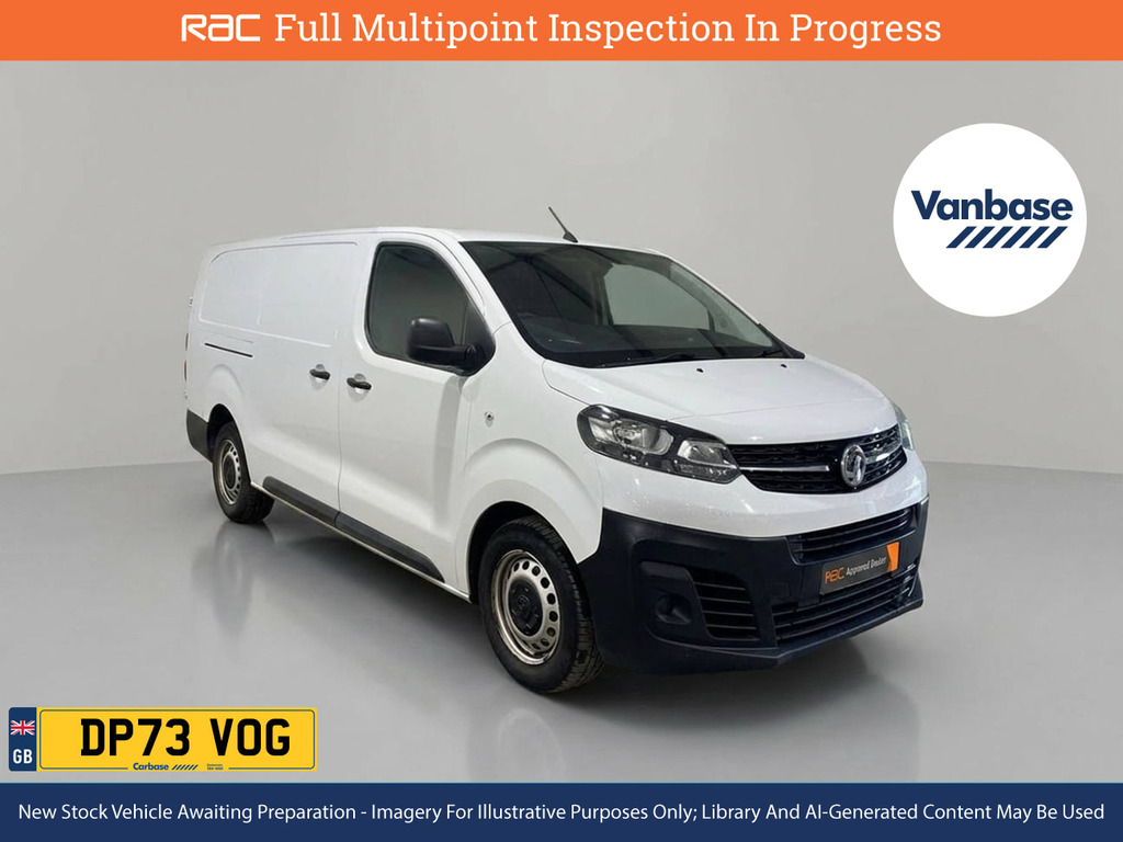 Vauxhall Vivaro 1.5 Turbo D 2900 Prime Panel Van 6Dr White
