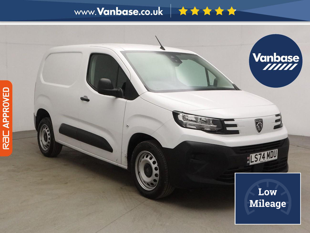 Peugeot Partner 1.5 Bluehdi 1000 Professional Standard Panel Van 5 White
