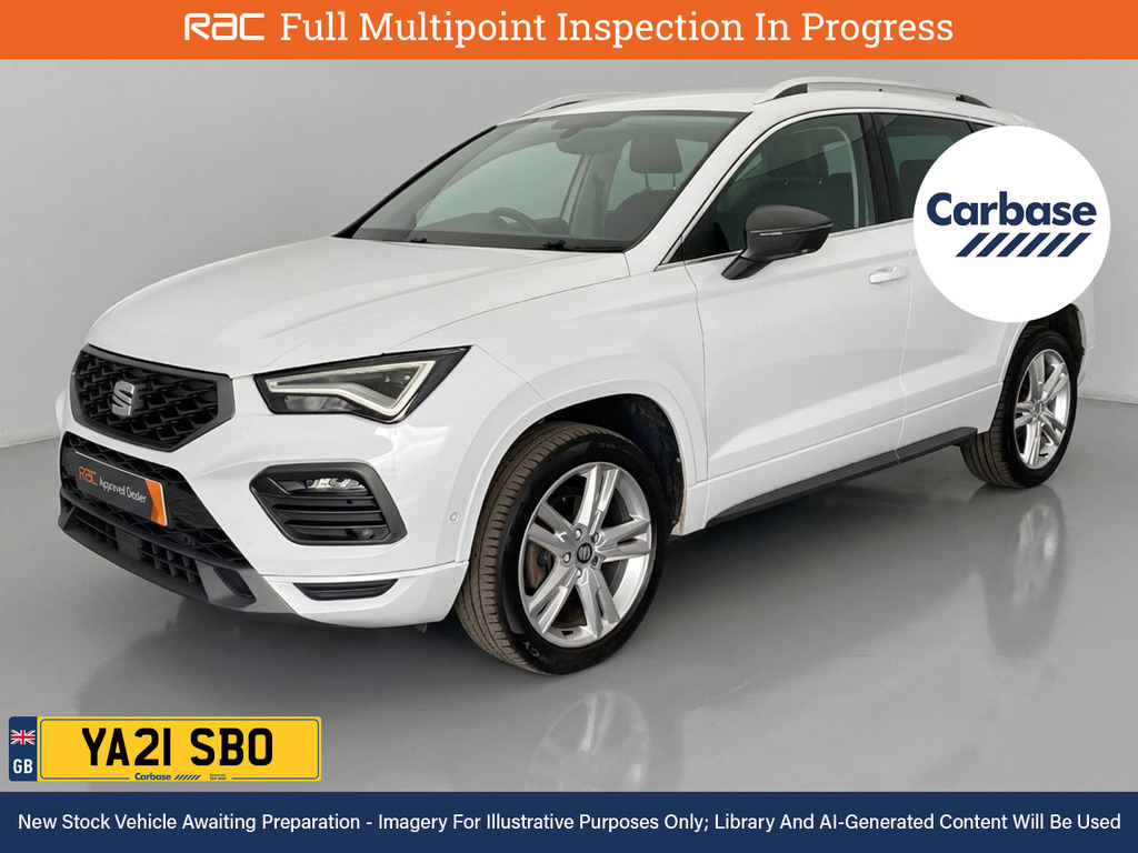 Seat Ateca 1.5 Tsi Evo Fr Suv Dsg Euro 6 Ss 15 White