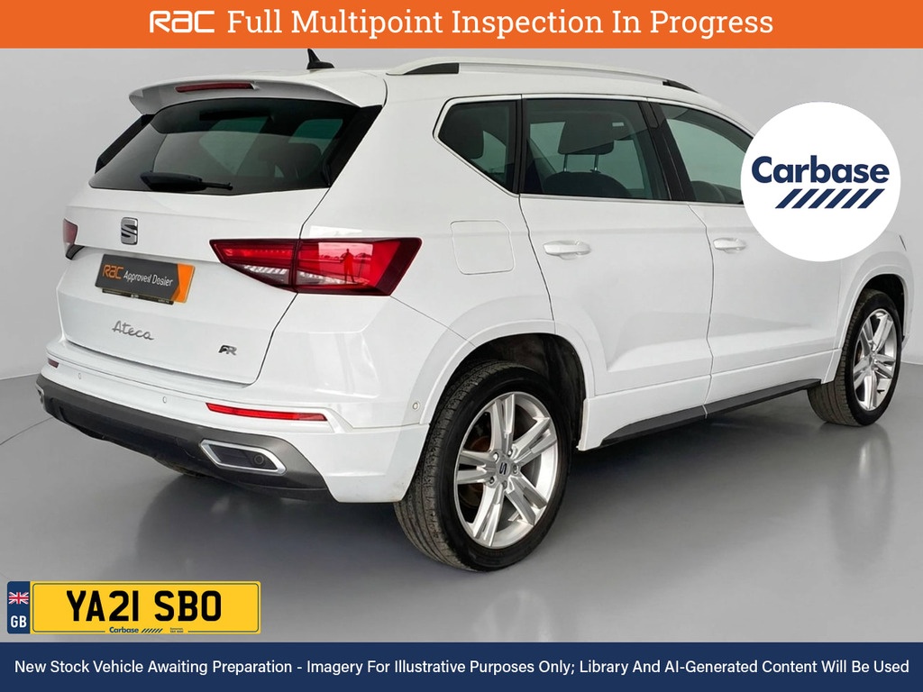 Seat Ateca 1.5 Tsi Evo Fr Suv Dsg Euro 6 Ss 15 White #2