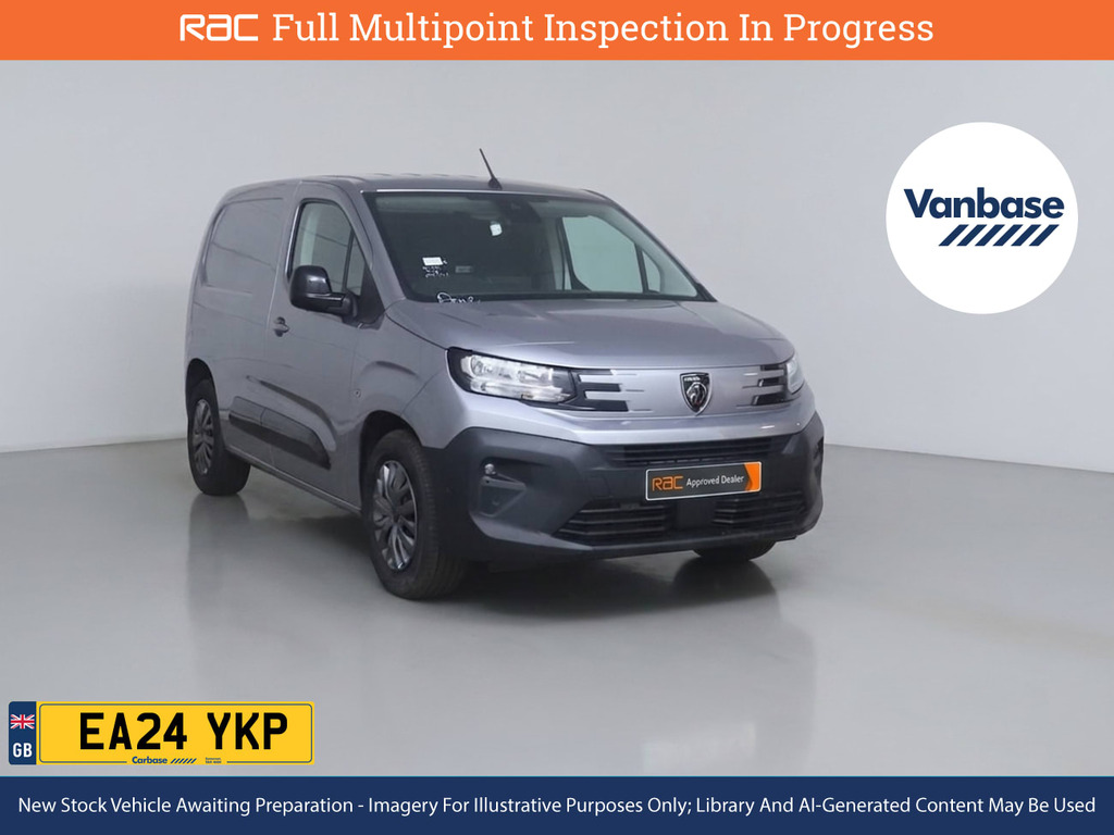 Peugeot E-Partner 800 52Kwh Asphalt Standard Panel Van Grey