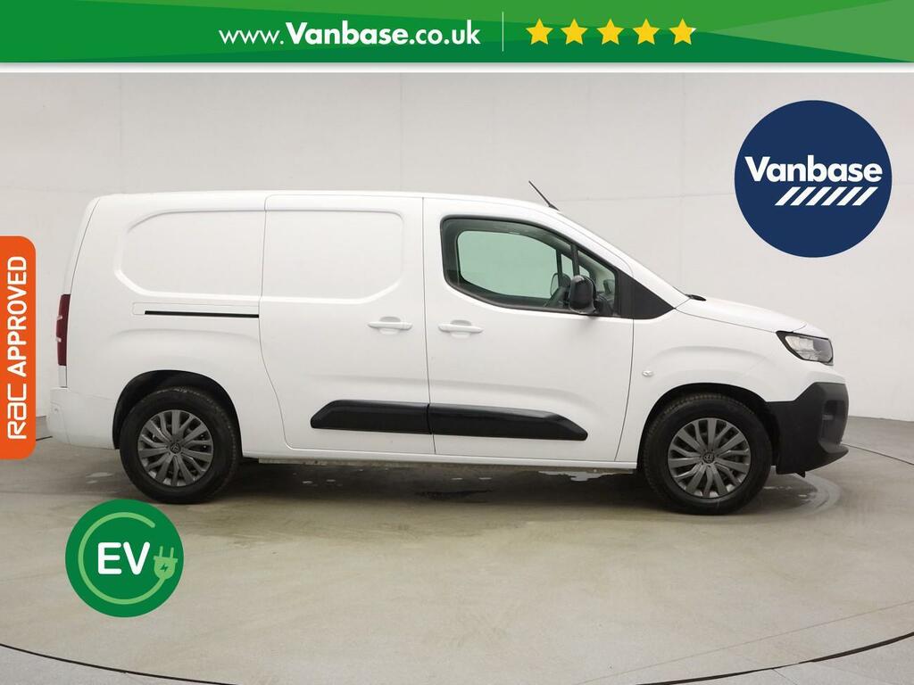 Peugeot E-Partner 750 52Kwh Asphalt Long Panel Van 6Dr White