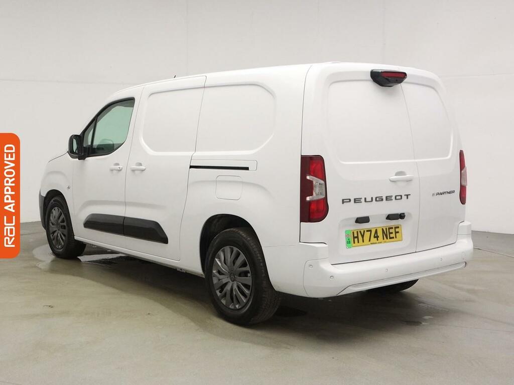 Peugeot E-Partner 750 52Kwh Asphalt Long Panel Van 6Dr White #5