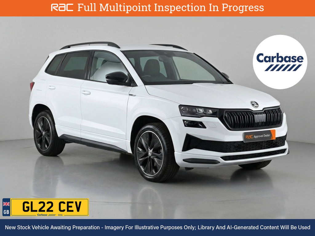 Skoda Karoq 1.5 Tsi Act Sportline Suv Dsg Euro 6 S White