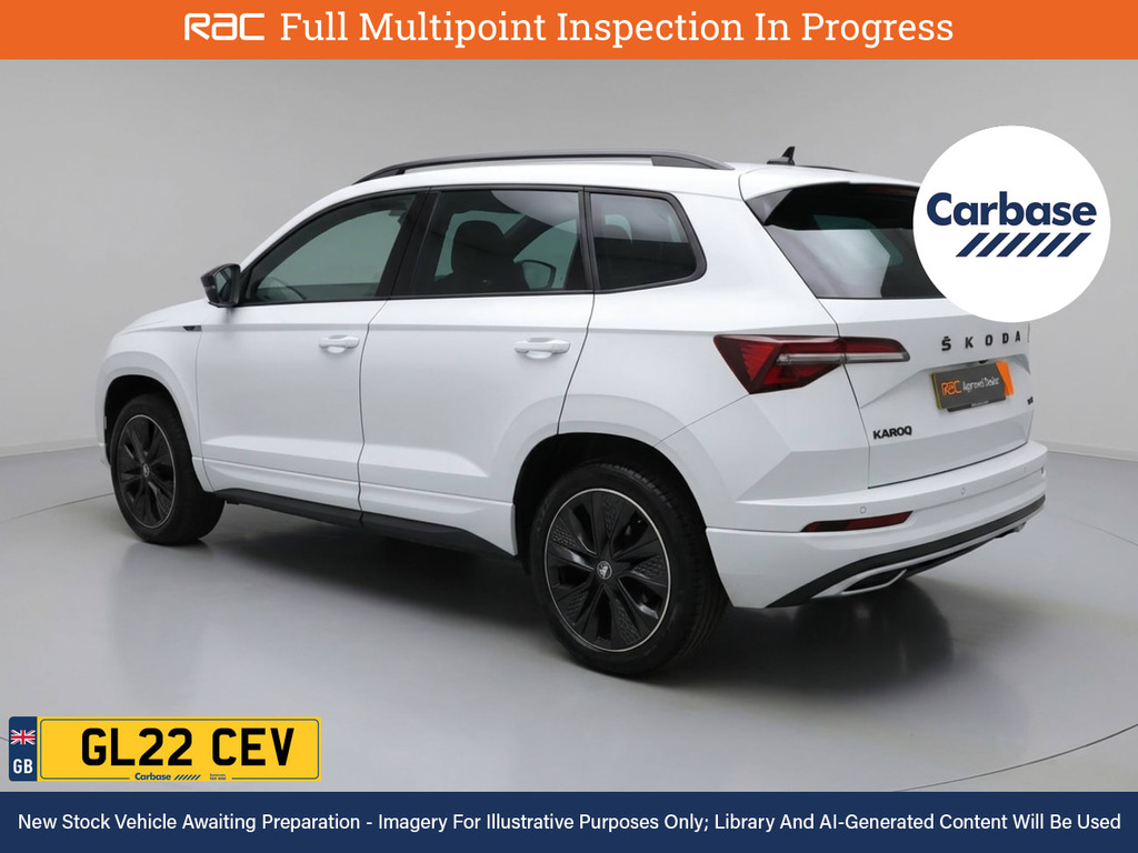 Skoda Karoq 1.5 Tsi Act Sportline Suv Dsg Euro 6 S White #2