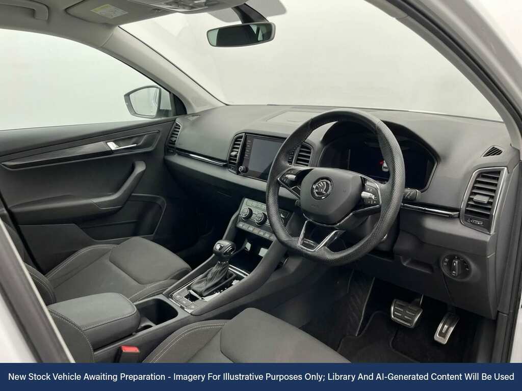 Skoda Karoq 1.5 Tsi Act Sportline Suv Dsg Euro 6 S White #3