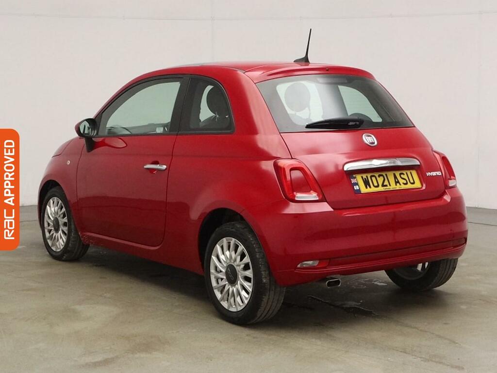 Fiat 500 1.0 Mhev Lounge Hatchback Euro 6 WO21ASU Red #4