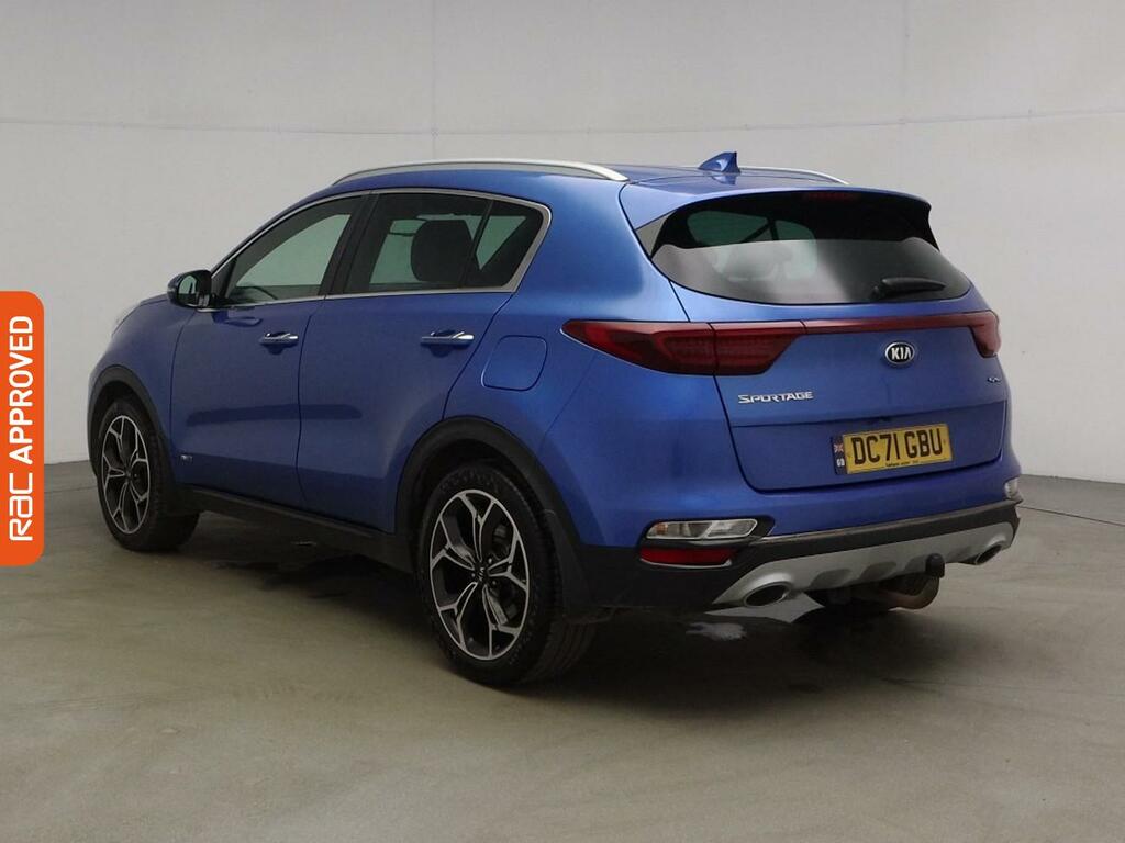 Kia Sportage 1.6 Crdi Mhev Gt-line Suv Hybrid Dct Aw DC71GBU Blue #4