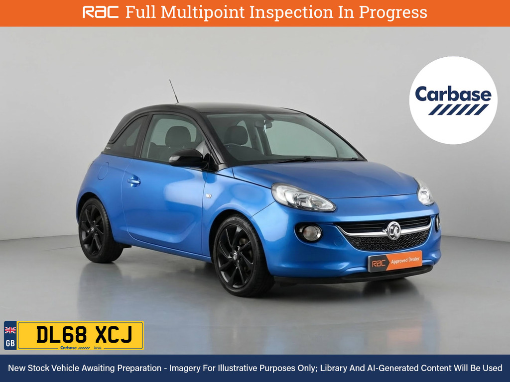Vauxhall Adam 1.2I Energised Hatchback Euro 6 Blue