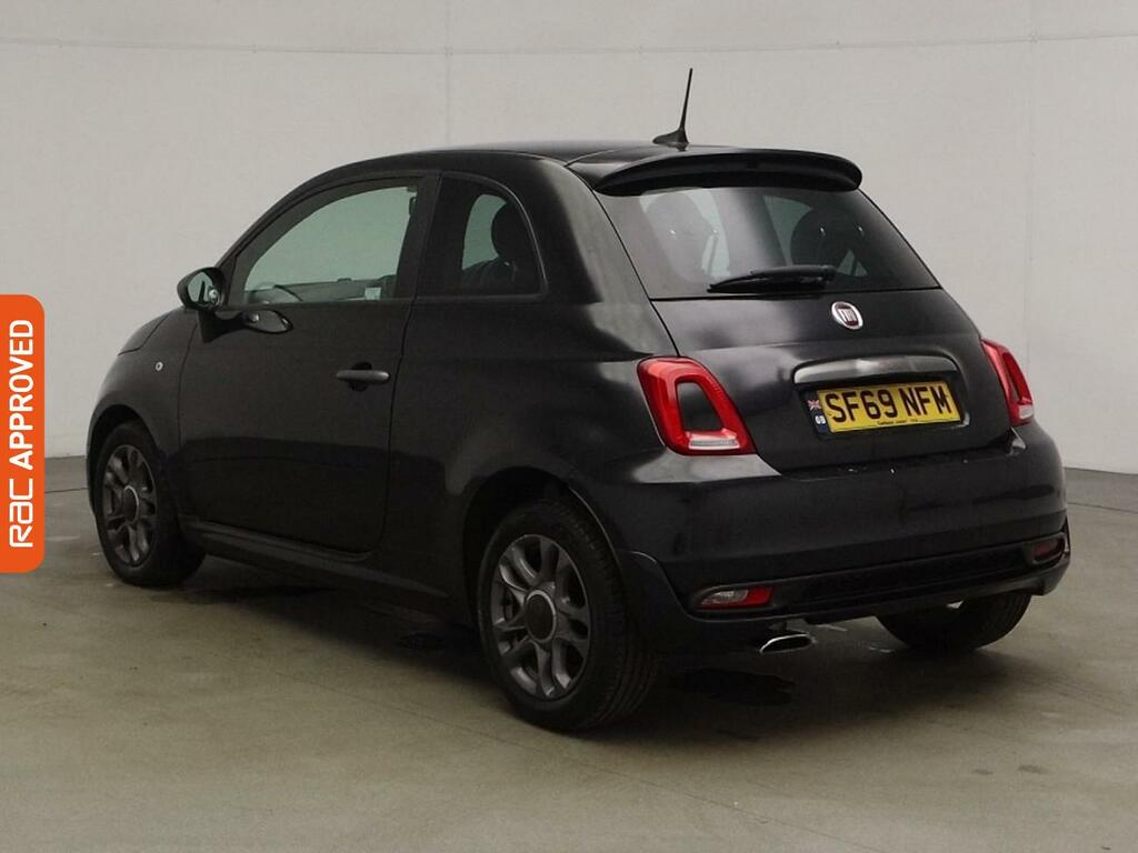 Fiat 500 1.2 S Hatchback Euro 6 Ss 69 SF69NFM Black #4