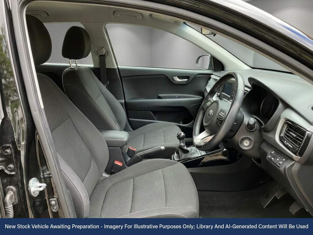 Kia RIO 1.25 2 Hatchback Euro 6 Ss 8 Black #3