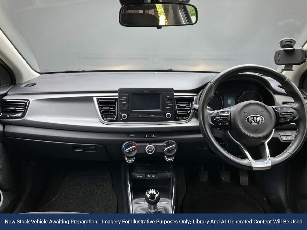 Kia RIO 1.25 2 Hatchback Euro 6 Ss 8 Black #4