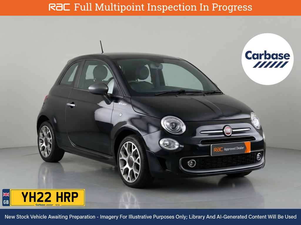 Fiat 500 Red Grey #1