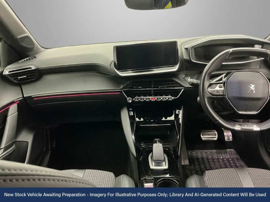 Peugeot e-208 50Kwh Gt Hatchback 136 Ps Yellow #4
