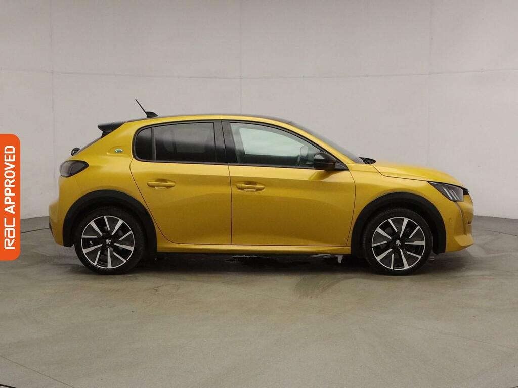 Peugeot e-208 50Kwh Gt Hatchback 136 Ps MM71TSV Yellow #5