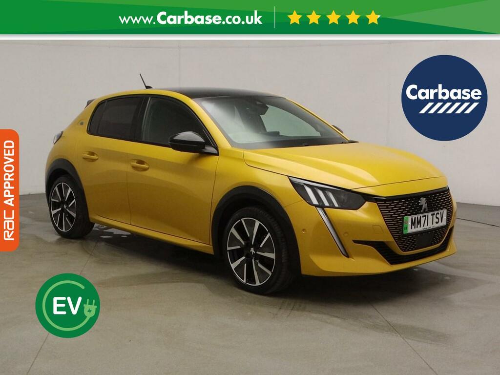 Peugeot e-208 50Kwh Gt Hatchback 136 Ps MM71TSV Yellow