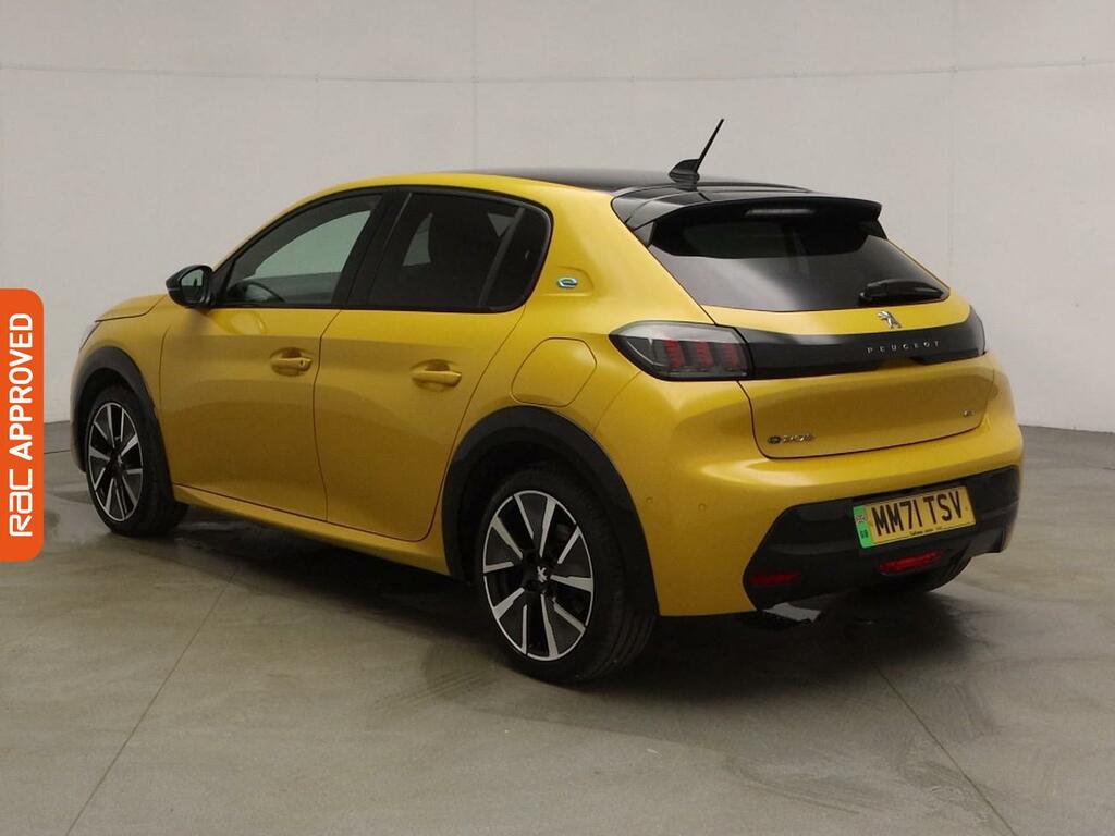 Peugeot e-208 50Kwh Gt Hatchback 136 Ps MM71TSV Yellow #4