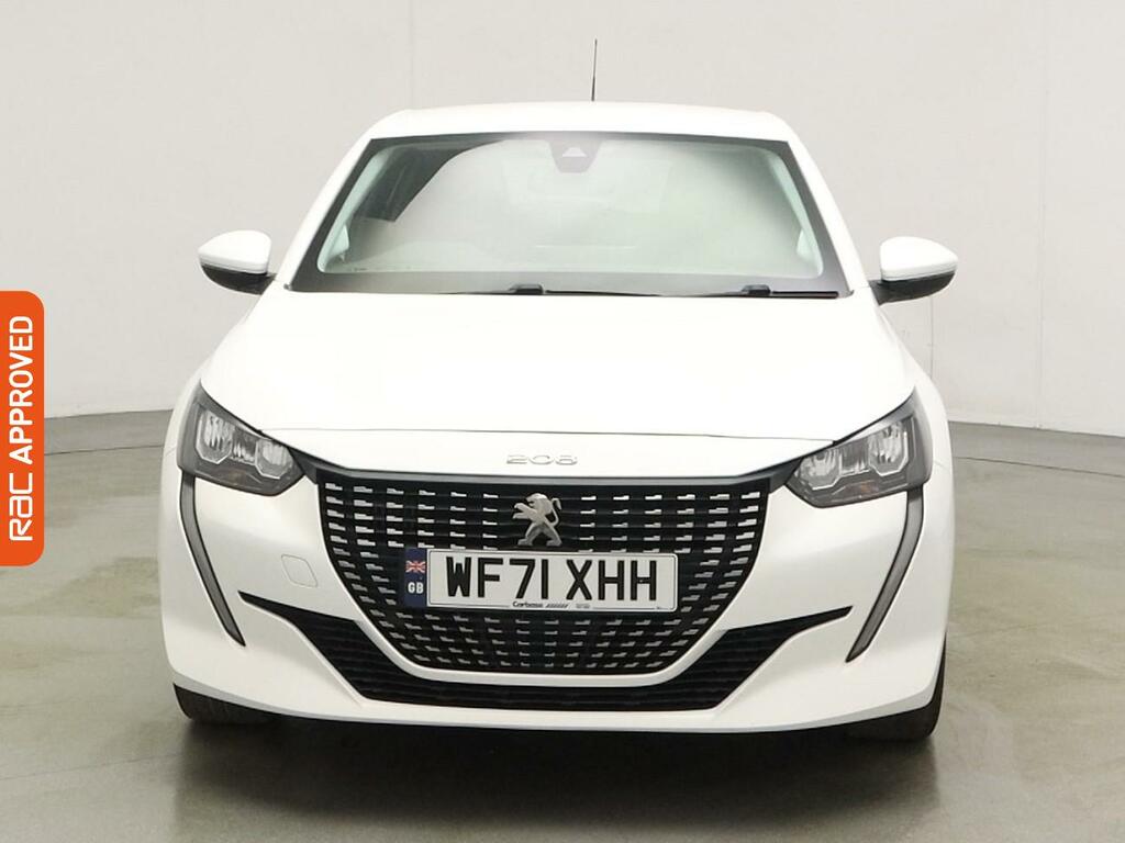 Peugeot 208 1.2 Puretech Allure Hatchback Eat Euro WF71XHH White #6
