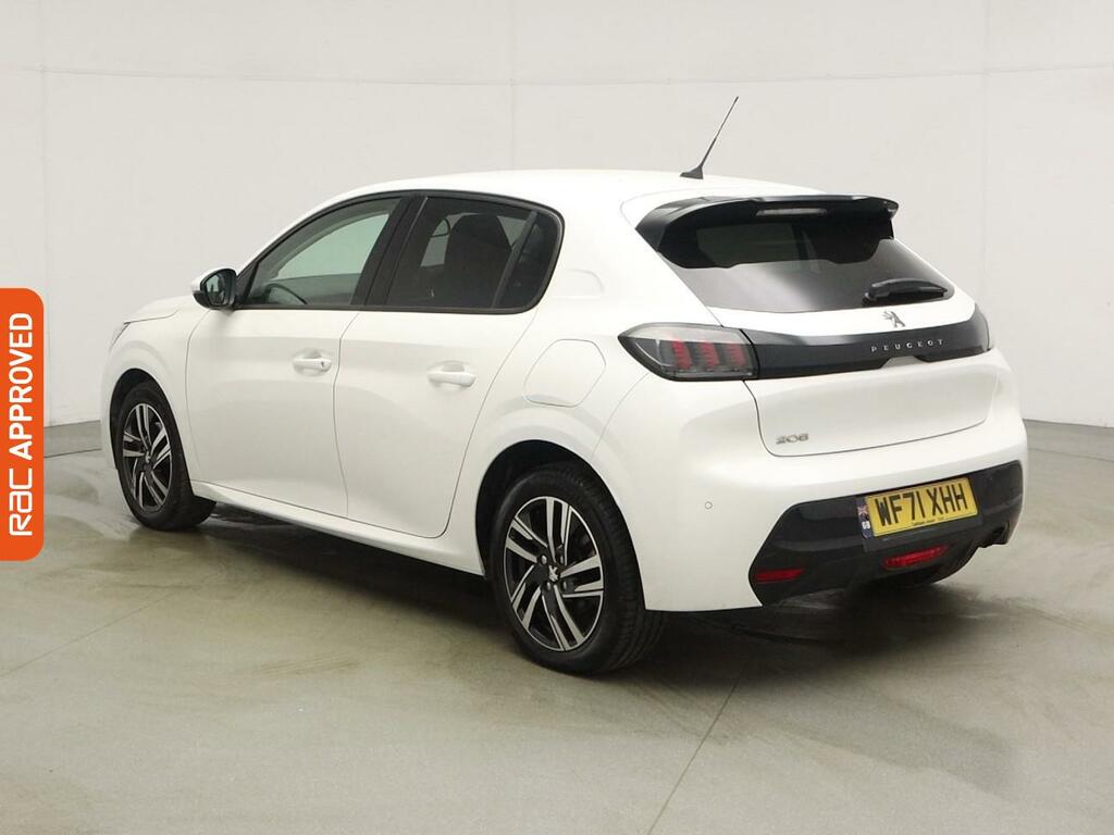 Peugeot 208 1.2 Puretech Allure Hatchback Eat Euro WF71XHH White #4
