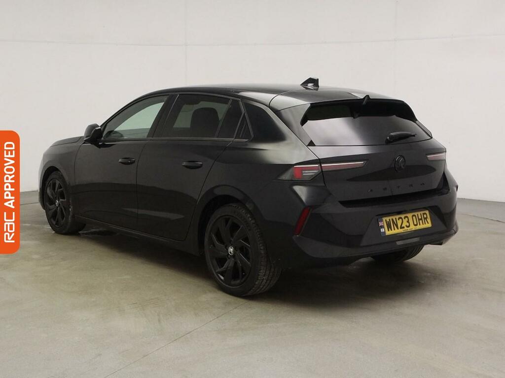 Vauxhall Astra 1.2 Turbo Gs Hatchback Euro 6 S WN23OHR Black #4