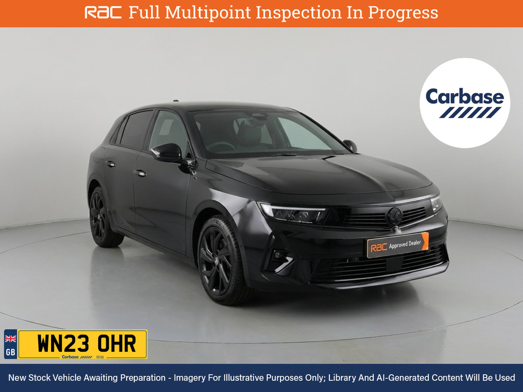 Vauxhall Astra 1.2 Turbo Gs Hatchback Euro 6 S Black
