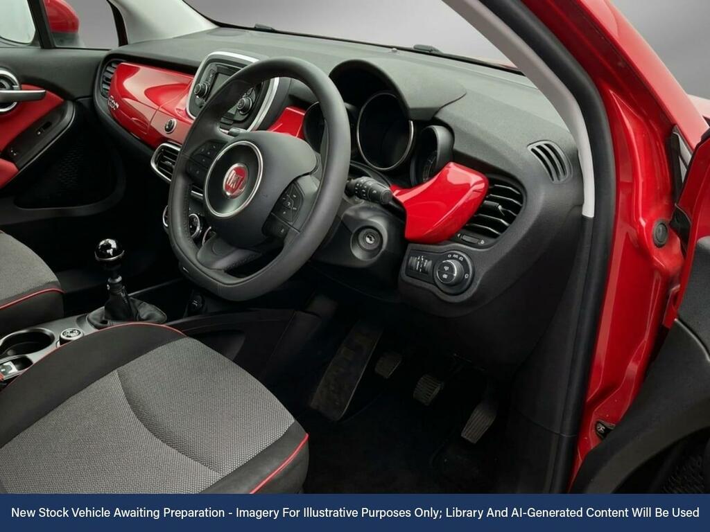 Fiat 500X 1.6 E-torq Pop Star Suv Euro 6 Red #3
