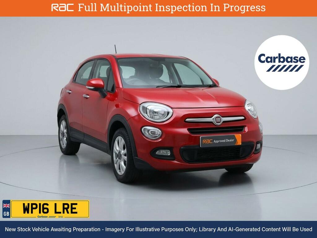 Fiat 500X 1.6 E-torq Pop Star Suv Euro 6 Red