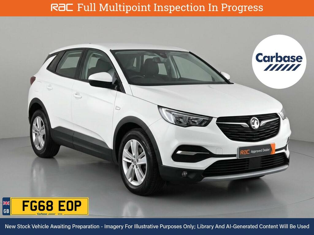 Vauxhall Grandland X 1.2 Turbo Se Suv Euro 6 Ss 1 White