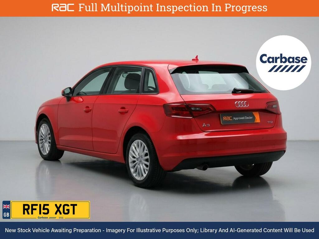 Audi A3 1.6 Tdi Se Technik Sportback S Tronic E Red #2