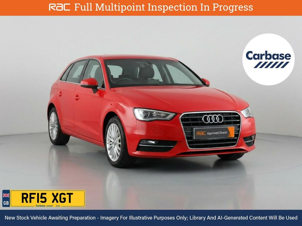 Audi A3 1.6 Tdi Se Technik Sportback S Tronic E Red