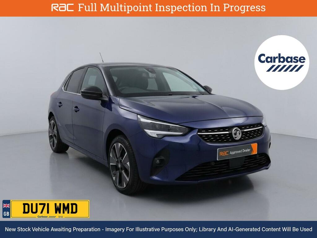 Vauxhall Corsa-e 50Kwh Elite Nav Premium Hatchback Aut Blue