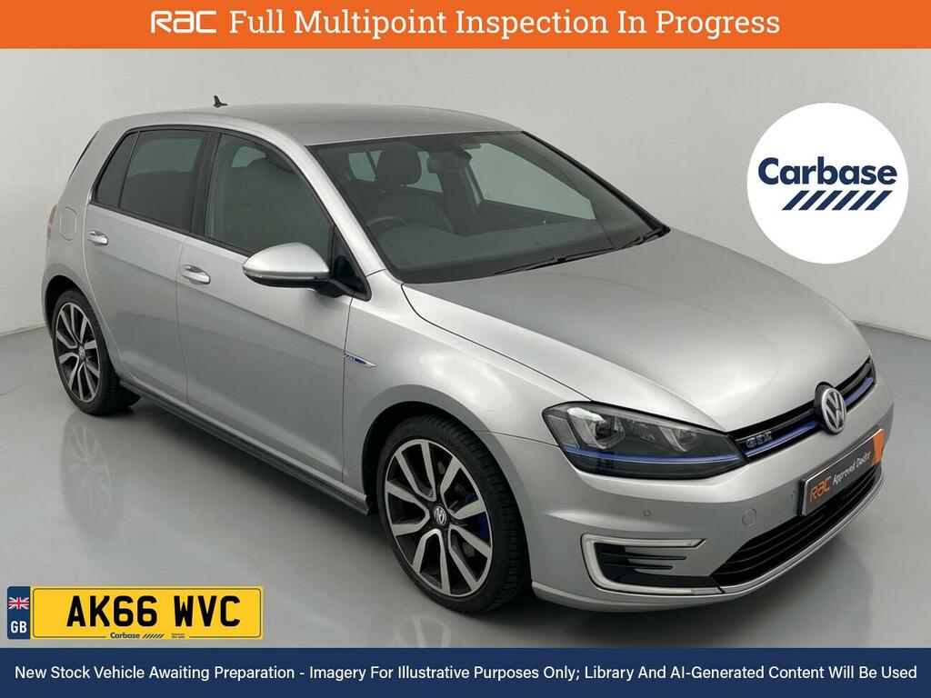 Volkswagen Golf 1.4 Tsi Gte Hatchback Plug-in Hybrid Ds Silver