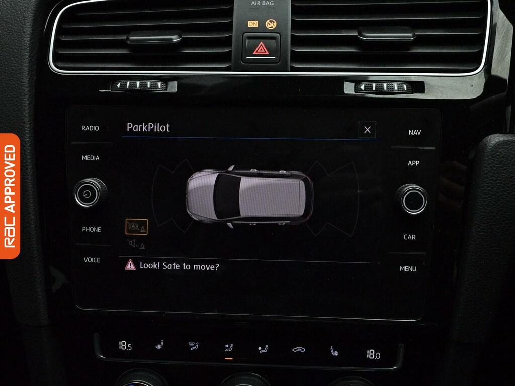 Volkswagen Golf 2.0 Tsi R Hatchback Dsg 4Motion Euro 6 VA18YFS Black #3