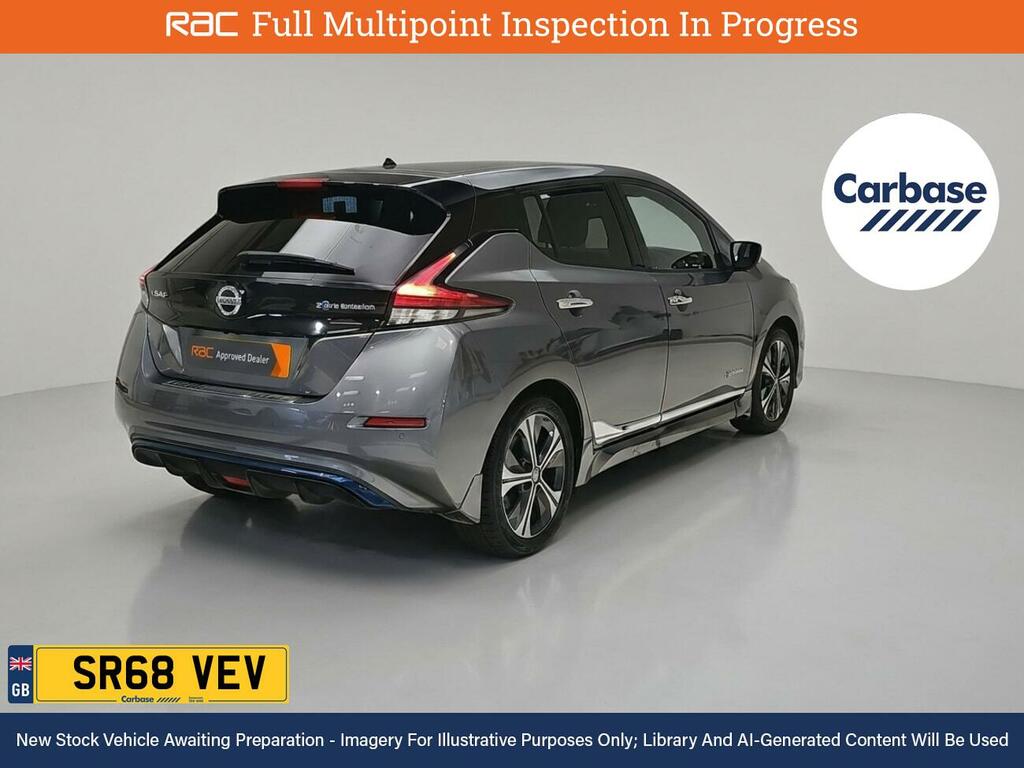 Nissan Leaf 40Kwh Tekna Hatchback 150 Ps Grey #2