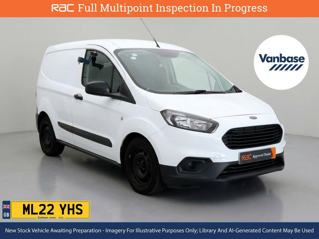Ford Transit Courier 1.0 Ecoboost Leader Panel Van L1 White #5