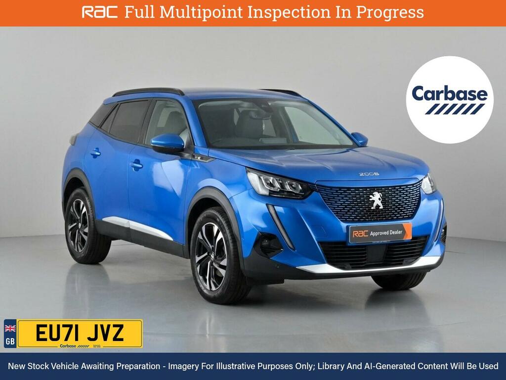 Peugeot e-2008 50Kwh Allure Premium Suv 136 Ps Blue