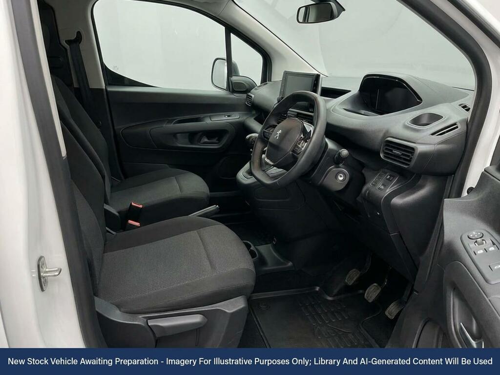 Peugeot Partner 1.5 Bluehdi 950 Professional Long Panel Van 6Dr Di White #2