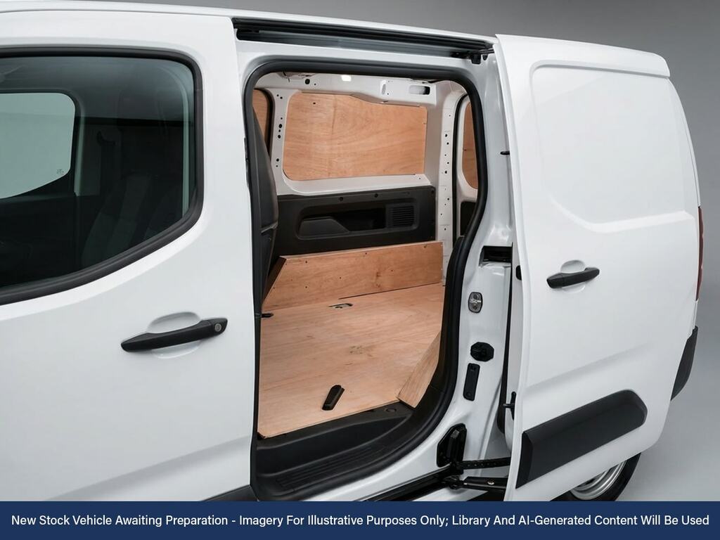 Peugeot Partner 1.5 Bluehdi 950 Professional Long Panel Van 6Dr Di White #3