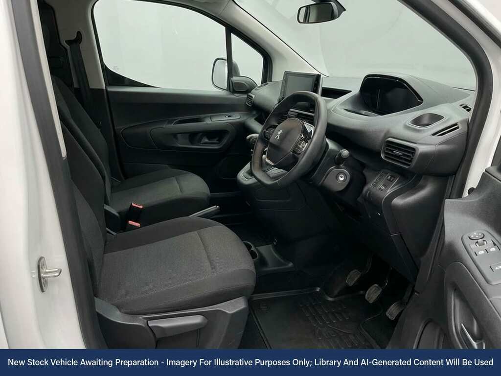 Peugeot Partner 1.5 Bluehdi 950 Professional Long Panel Van 6Dr Di White #2