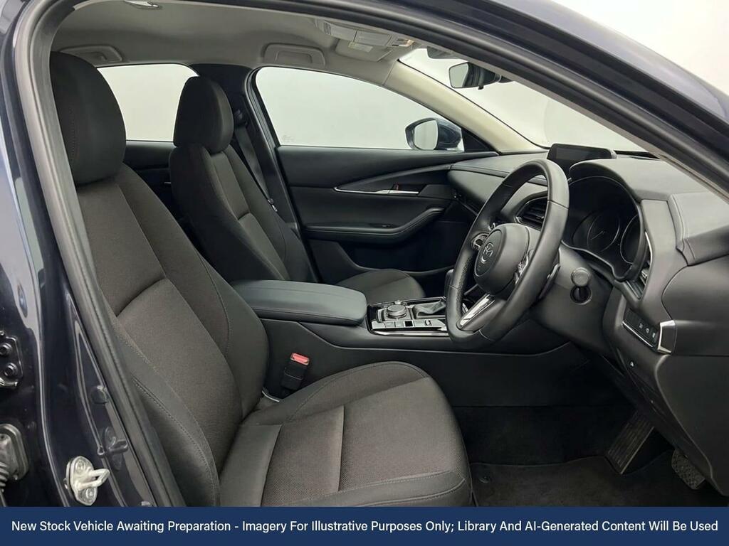 Mazda 3 2.0 E-skyactiv-x Mhev Sport Lux Hatchback Petr Blue #3