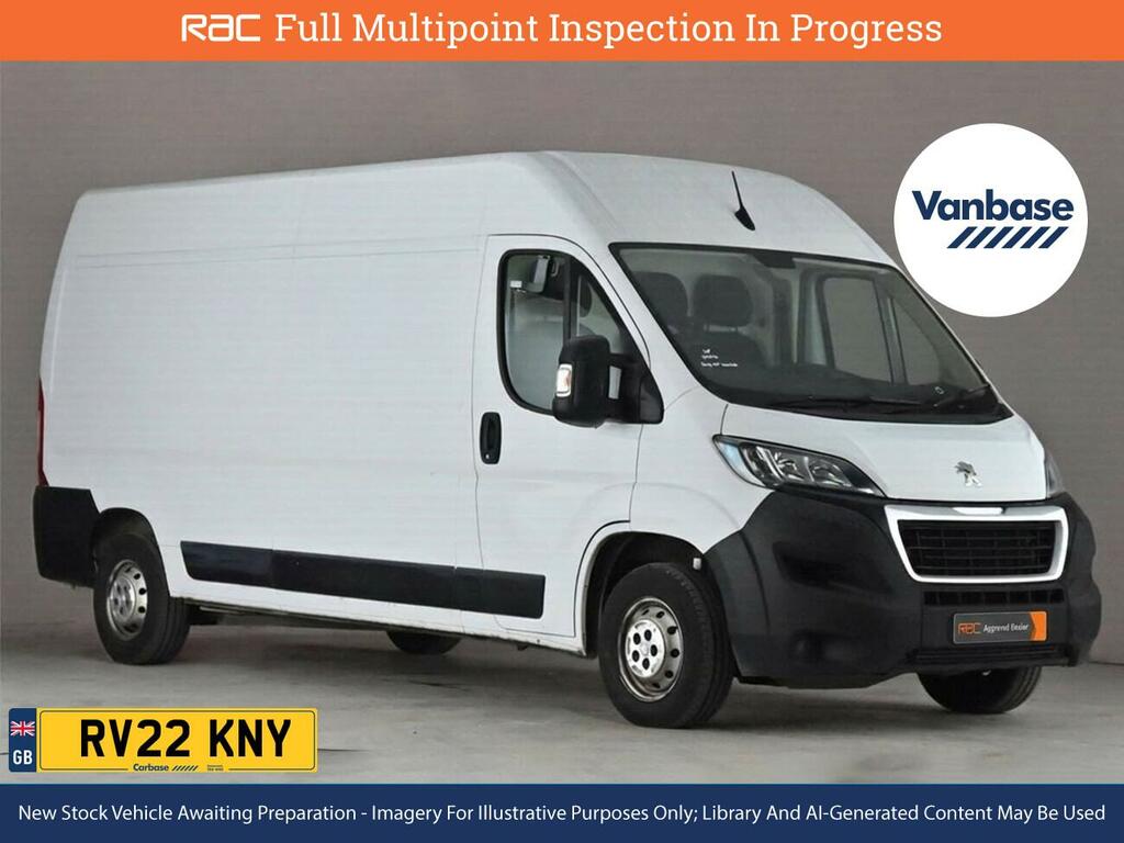 Peugeot Boxer 2.2 Bluehdi 335 Professional Panel Van White