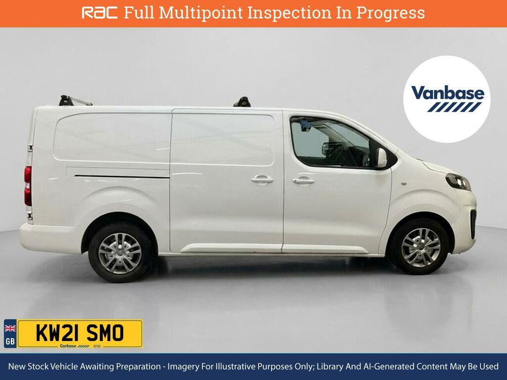 Vauxhall Vivaro 2.0 Turbo D 3100 Sportive Panel Van Man KW21SMO White