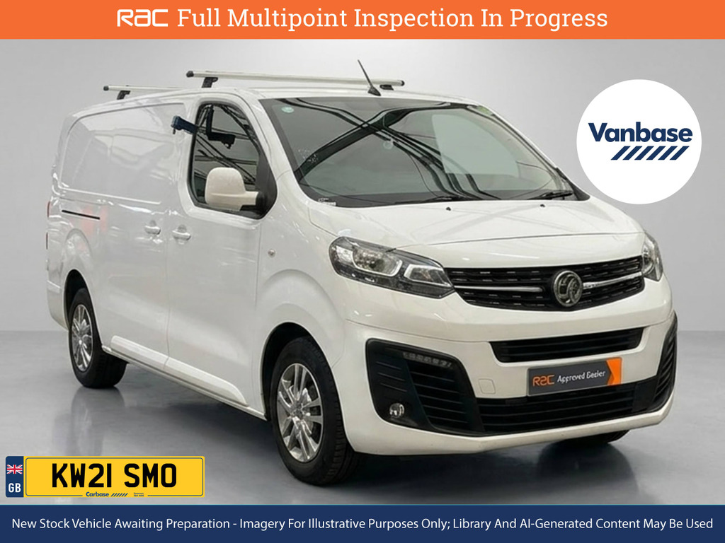 Vauxhall Vivaro 2.0 Turbo D 3100 Sportive Panel Van Man White #4