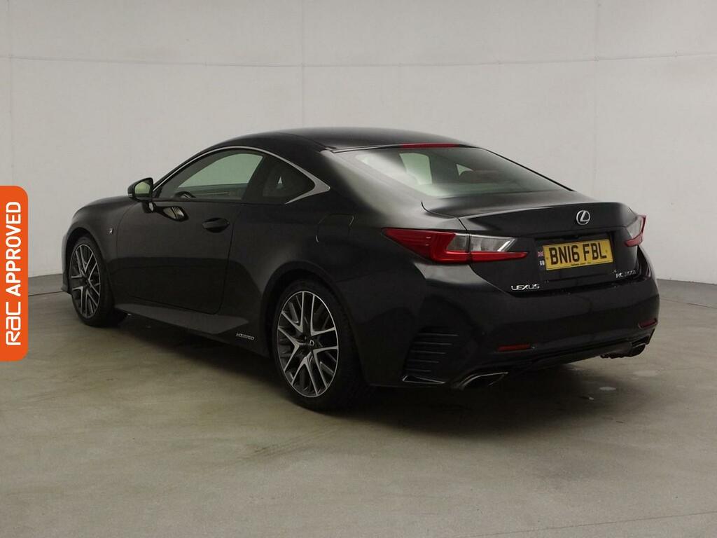 Lexus RC 2.5 300H F Sport Coupe Hybrid Cvt Euro Black #4