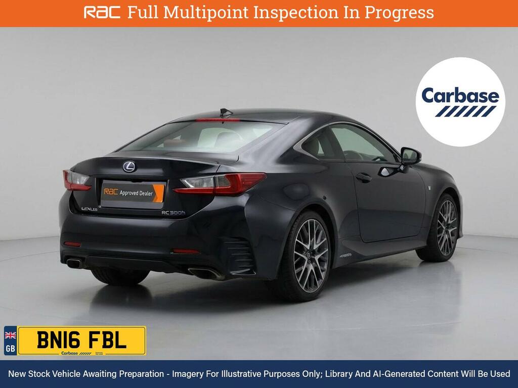 Lexus RC 2.5 300H F Sport Coupe Hybrid Cvt Euro Black #2