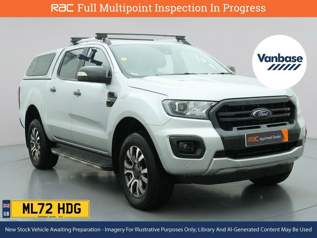 Ford Ranger 2.0 Ecoblue Wildtrak Pickup Double Cab ML72HDG Silver