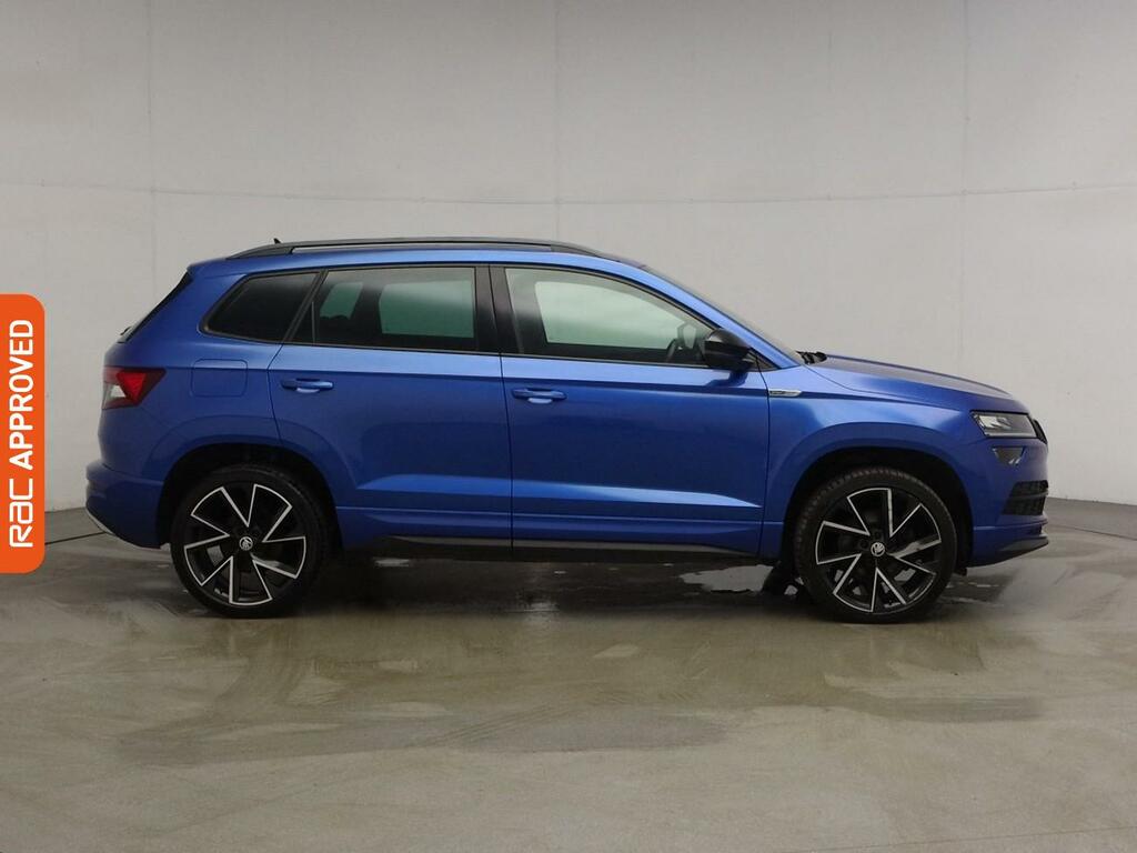 Skoda Karoq 1.5 Tsi Act Sportline Suv Dsg Euro 6 S PJ70UZG Blue #5