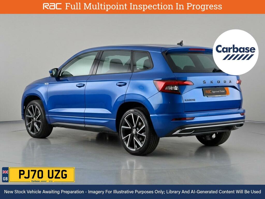 Skoda Karoq 1.5 Tsi Act Sportline Suv Dsg Euro 6 S Blue #2